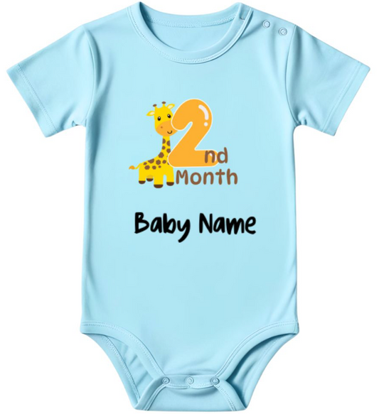 Baby Monthly Onesies