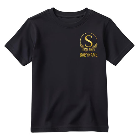 Baby First Letter Printed Tshirt