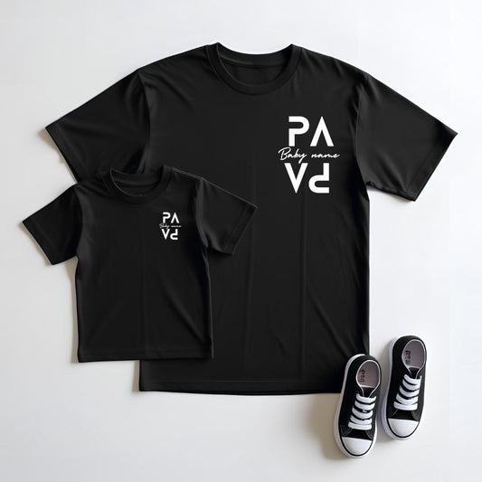 Papa and Baby ComboTshirt